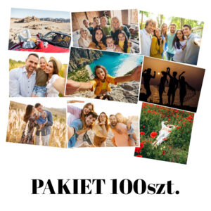 Pakiet odbitek 100 szt.